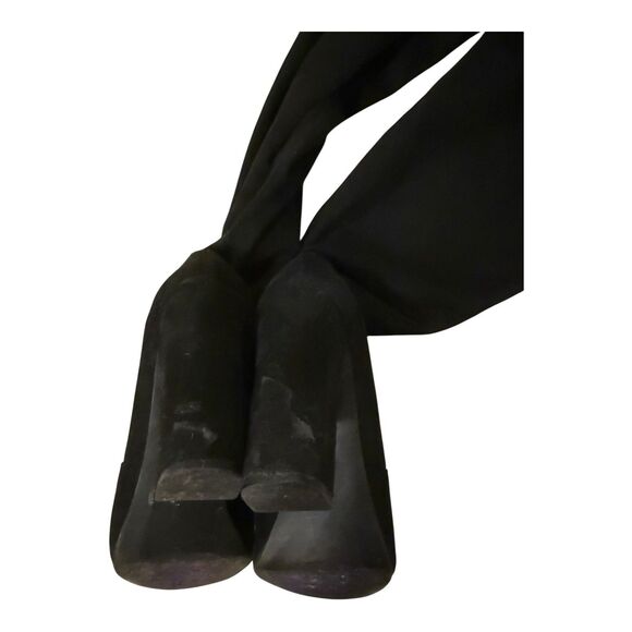 Steve Madden Ezra Thigh High Boot, Black Faux Suede Over The Knee Women’s 9M - Picture 7 of 13